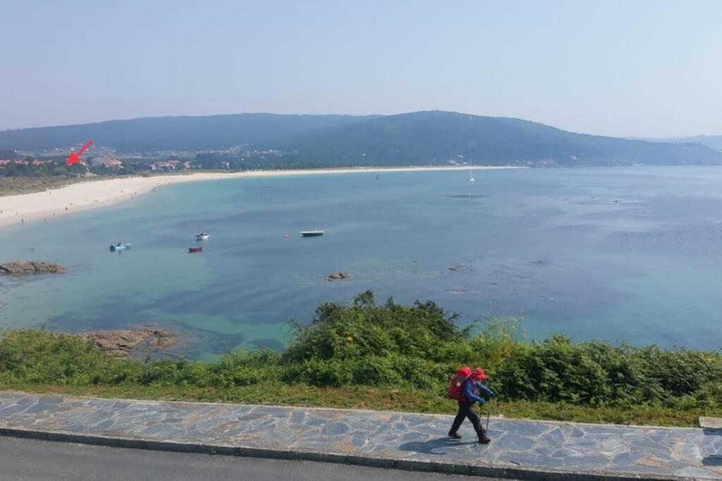 דירות פיניסטרה Junto Camino De Santiago,1ª Linea De Playa מראה חיצוני תמונה