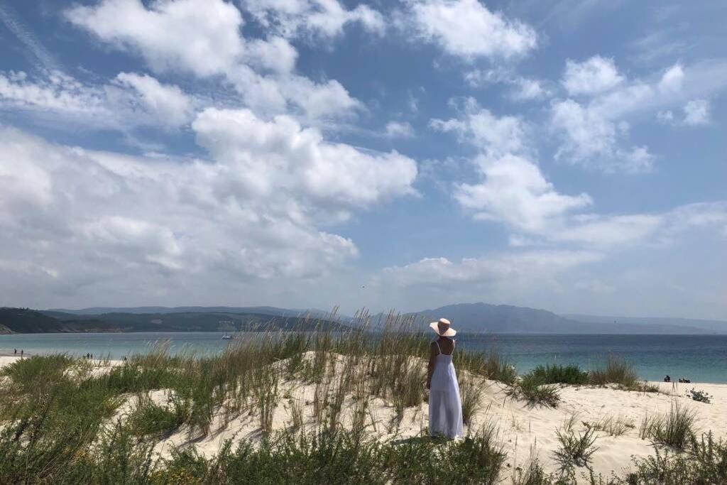 דירות פיניסטרה Junto Camino De Santiago,1ª Linea De Playa מראה חיצוני תמונה