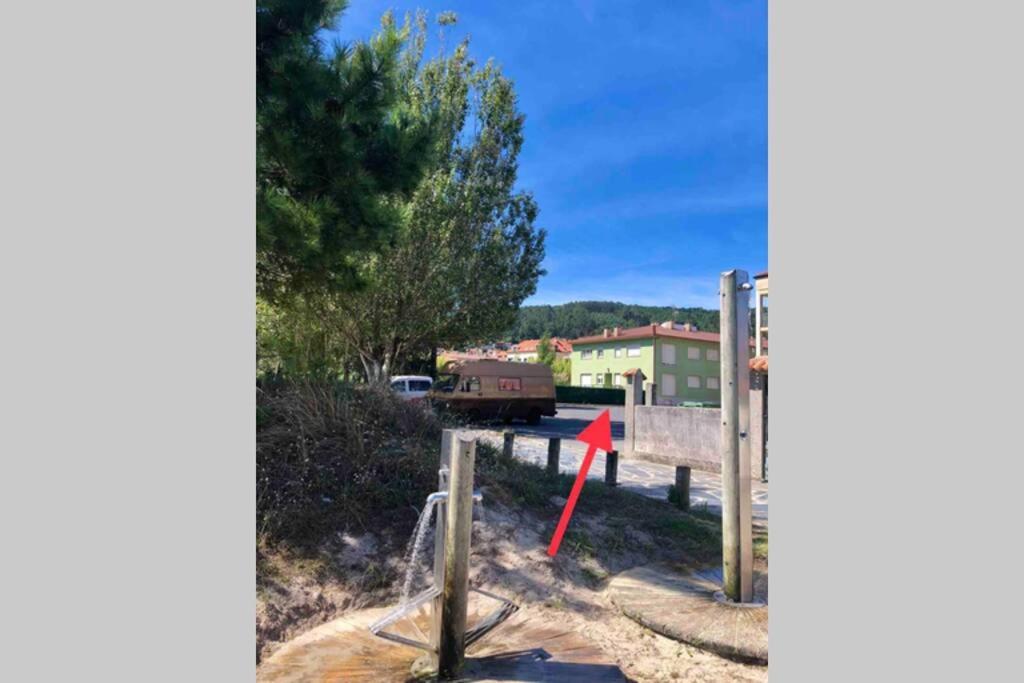 דירות פיניסטרה Junto Camino De Santiago,1ª Linea De Playa מראה חיצוני תמונה