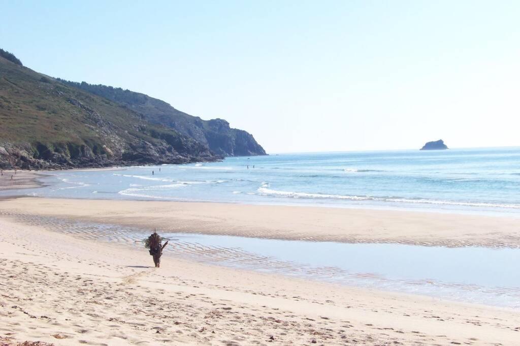דירות פיניסטרה Junto Camino De Santiago,1ª Linea De Playa מראה חיצוני תמונה