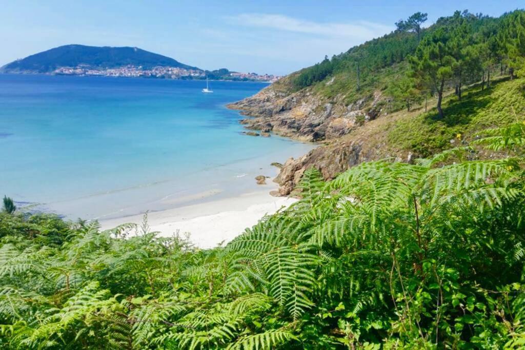 דירות פיניסטרה Junto Camino De Santiago,1ª Linea De Playa מראה חיצוני תמונה